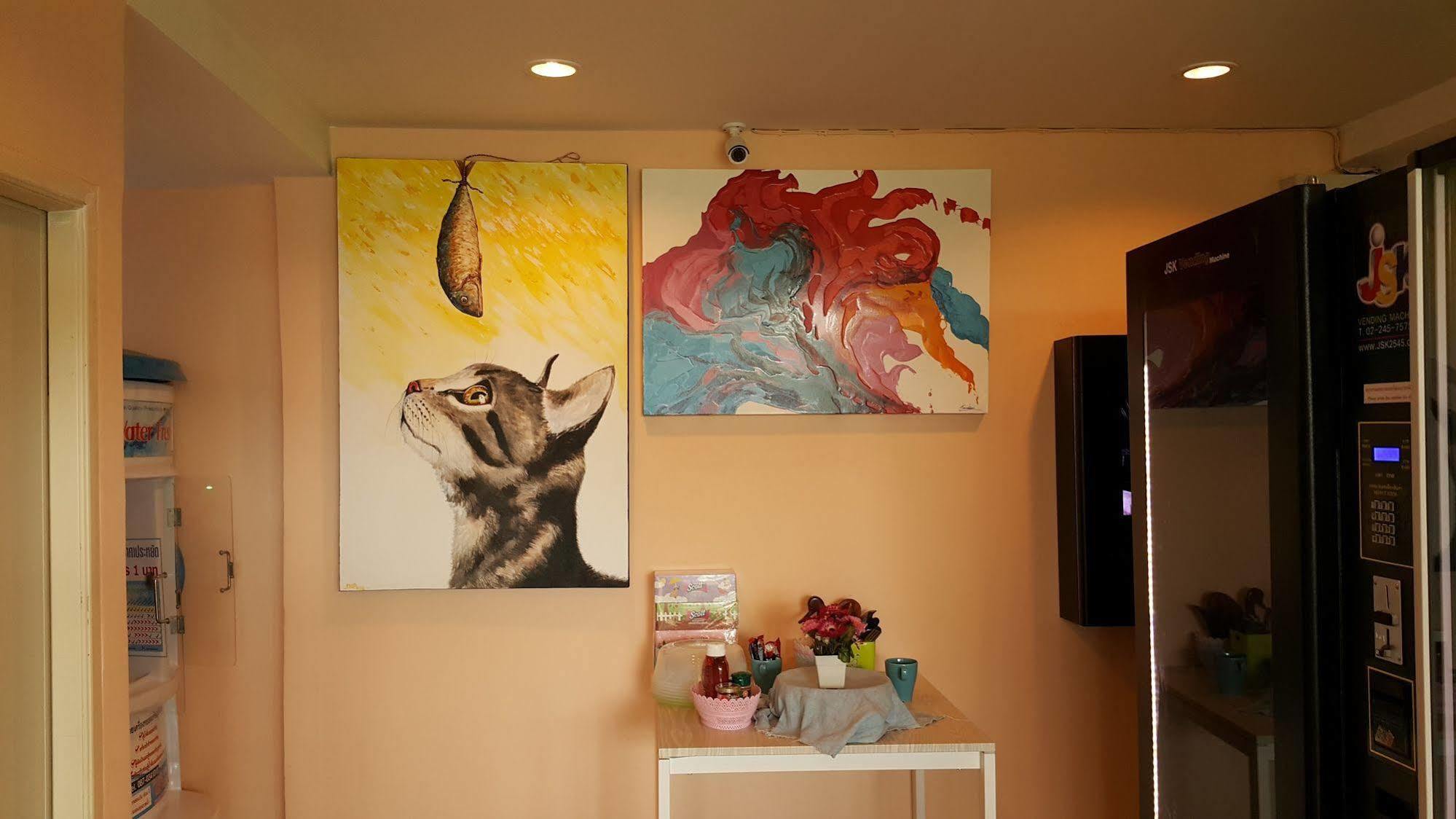 Suansin Art Garden Aparthotel Ban Lat Krachaeng Exteriör bild